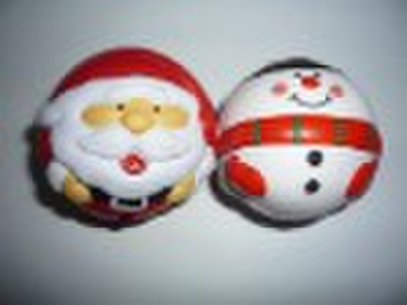 PU Stress Relievers (Christmas Santa Claus and Sno