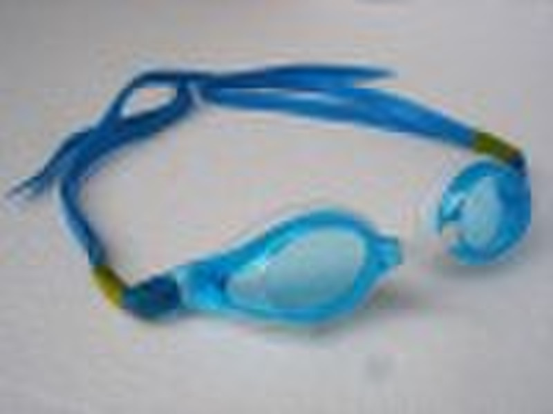 2 strap silicone swim goggles G-378