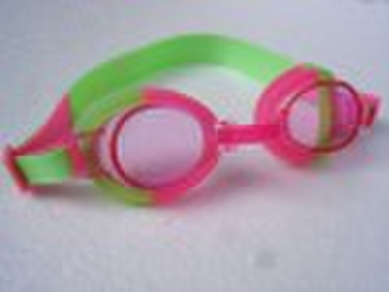 Children's silicone swim goggles G-351