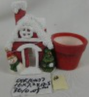 Christmas decoration,flower pot
