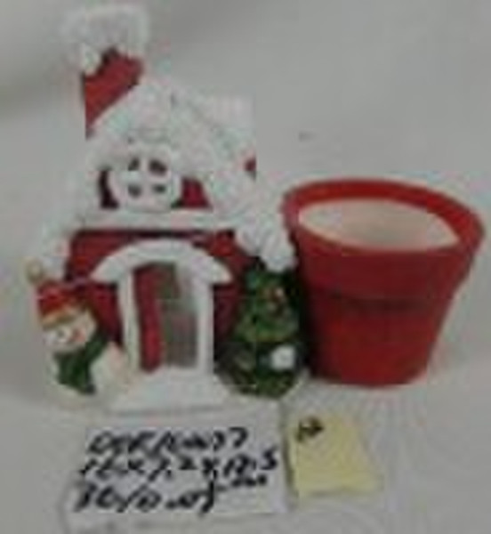 Christmas decoration,flower pot