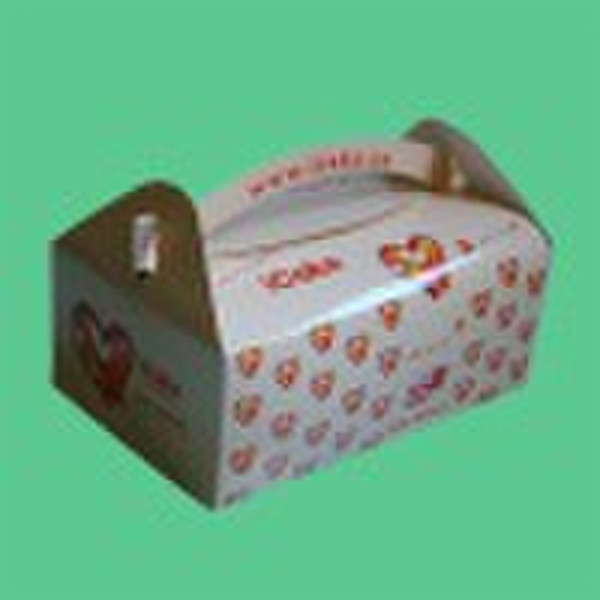 Cake packing box