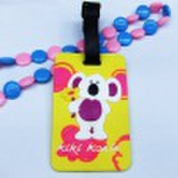 New Soft Rubber PVC Luggage Tag