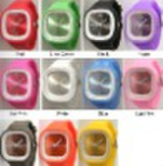 Colorful Fruit Jcicy Silicone Quartz Watch