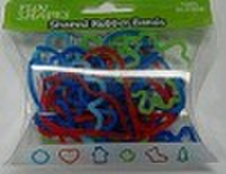 2010 Shaped  Rubber Bands