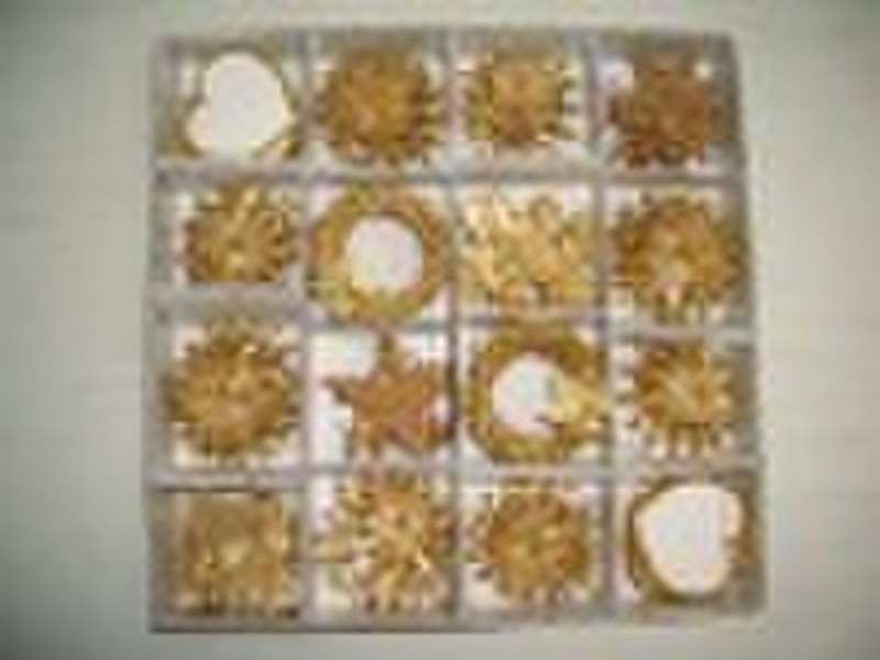 56-pcs Set of Christmas Straw Deco set