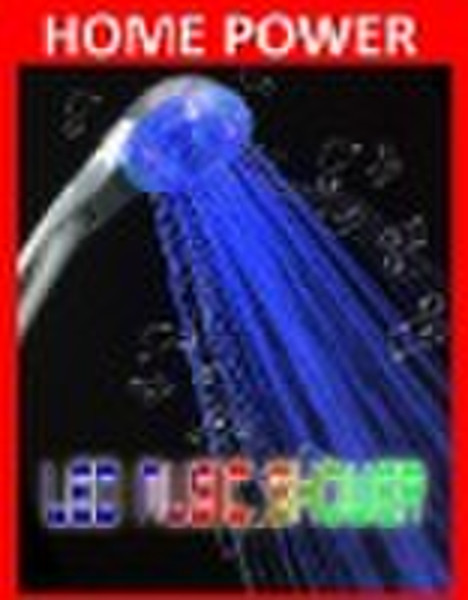 led music shower head,led shower,magic shower head