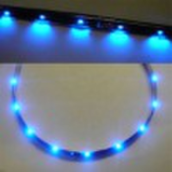 335 waterptoof led side viewing strip light blue