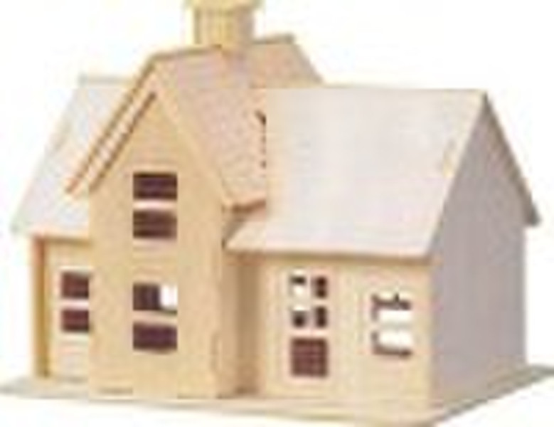 Country house toy,game puzzle. educational puzzle