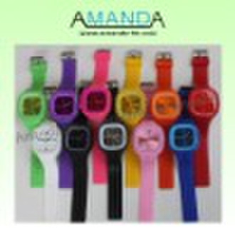 silicone jelly quartz watches