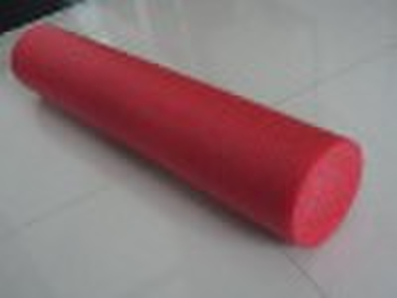 red foam roller