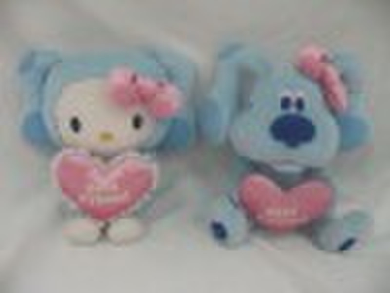 Blue Clues With Hello Kitty Toy