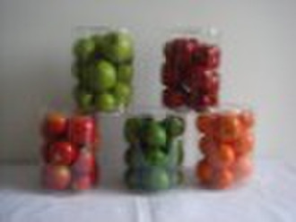 Artificial fruit in PVC box