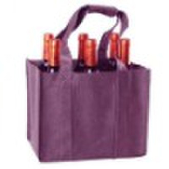 6 bottles non-woven wine bag