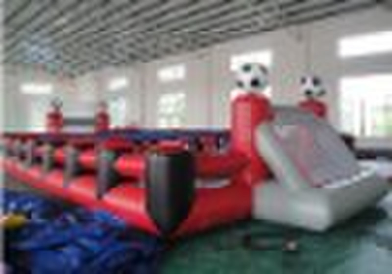 inflatable football playground