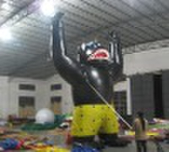 inflatable gorilla