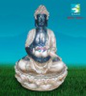 polyresin buddha fountain TM9358