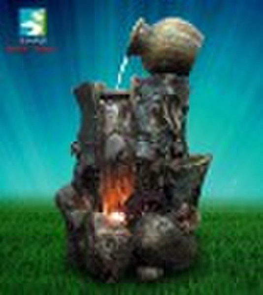 indoor fountain with LED light TM9045