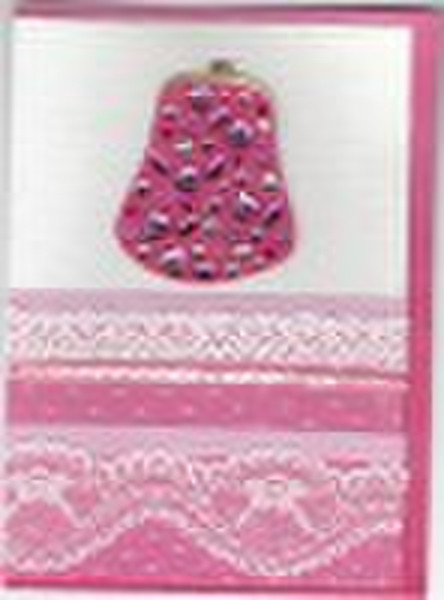 Fashion 3D Handmade Greeting Card