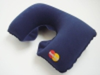 Inflatable travel pillow