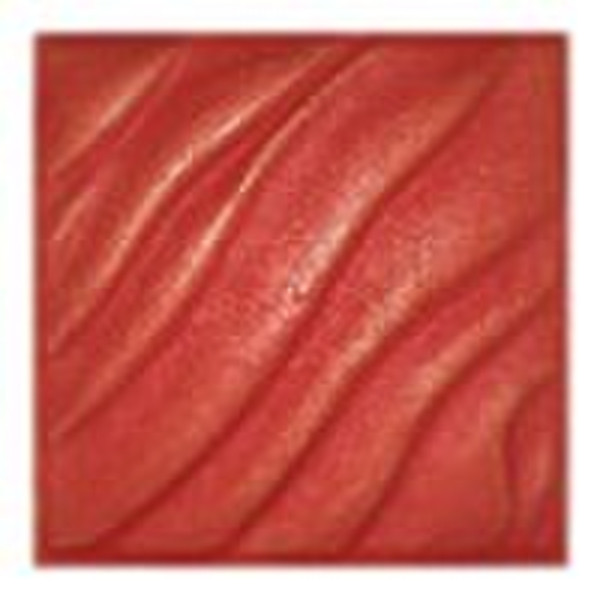 embossed  leather  panel