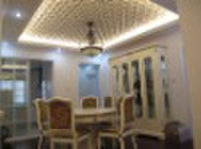 embossed  leather  panel