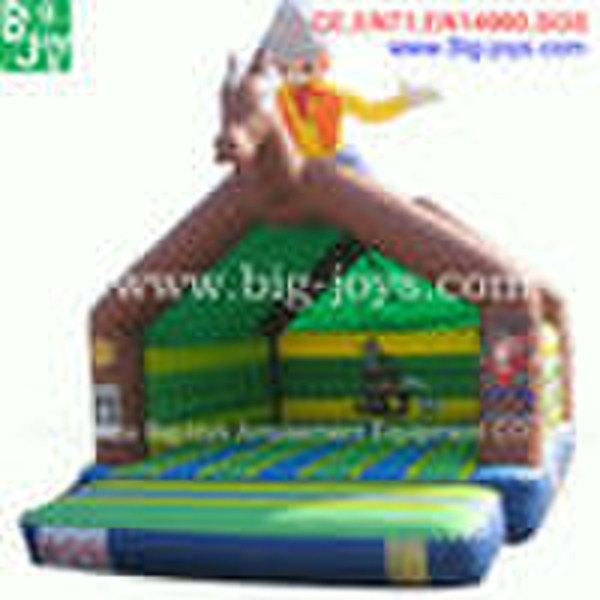2011 Attracting Cowboy inflatable castle