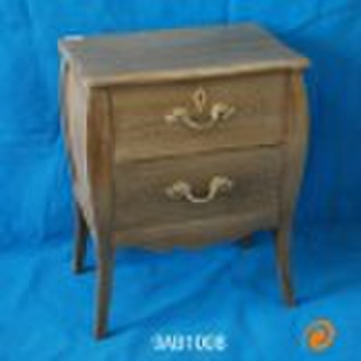 wooden cabinet w/2 drawers