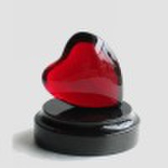 resin gift in heart shape