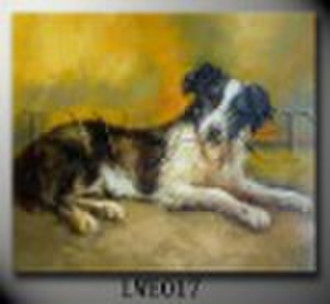 Pet painting (LWE017 handmade oil painting)
