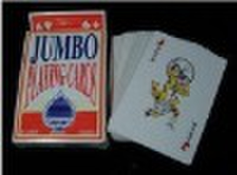 Jumbo пластиковые игральные карты