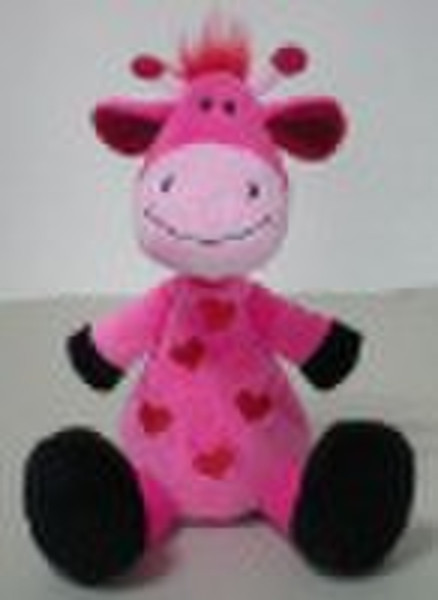 Valentine day pink plush toys