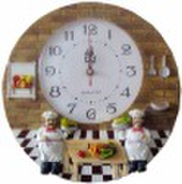Hand-paiting craft clock