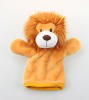 Plush animal hand puppet