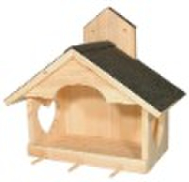 wooden bird house