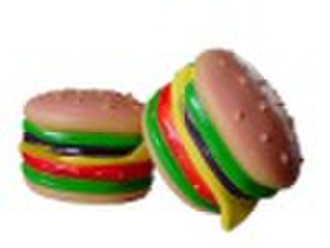 Everfriend vinyl toy-Hamburger toys,dog toys for g