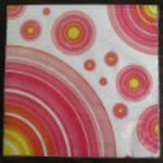 color print napkin