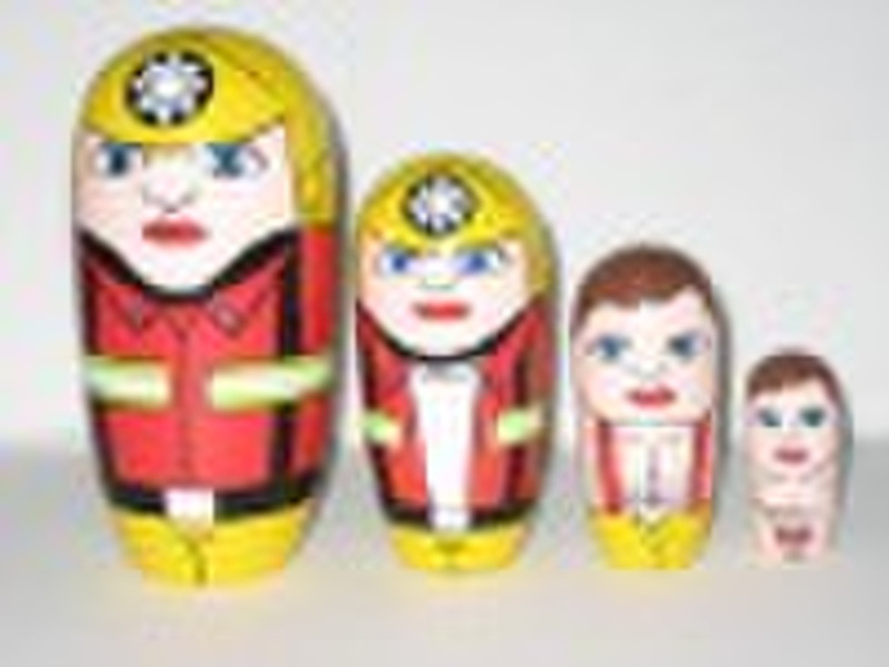 wooden nesting doll