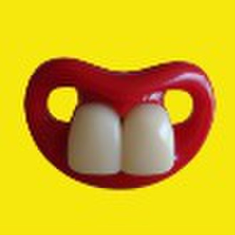 funny silicone pacifier for baby