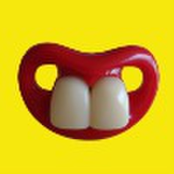 funny silicone pacifier for baby