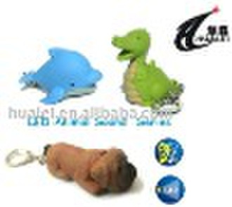 LED Animal Keychain