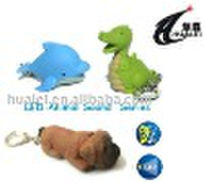 LED Animal Keychain