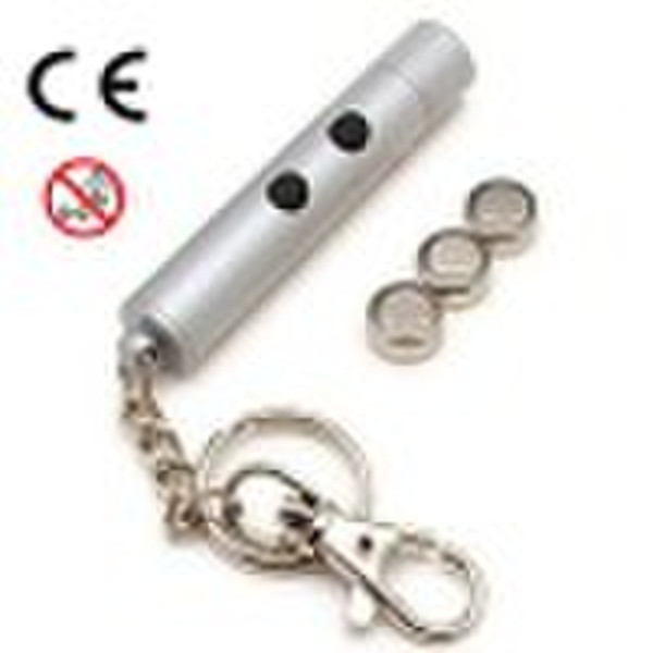Laser Pointer LED torch Keychain,Laser Indicator(C