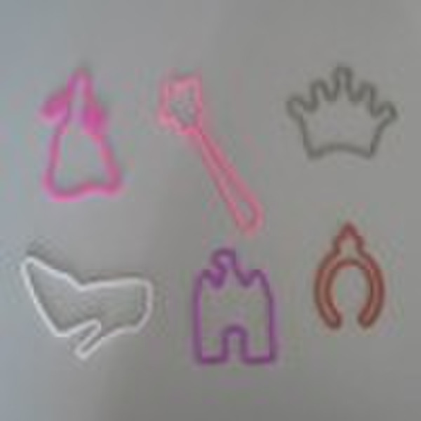 animal shape rubber band