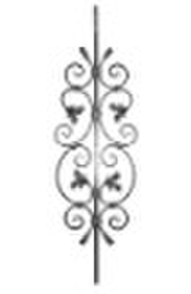 Wrought iron railing parts