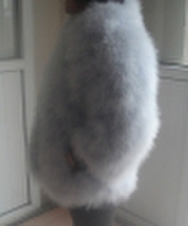 Marabou coat