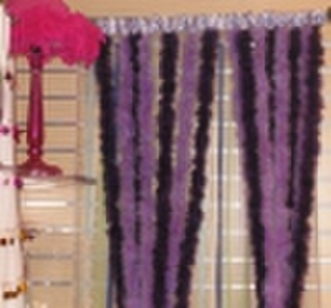 Feather Curtain decoration