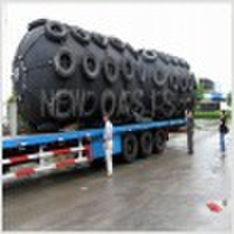 Pneumatic Rubber Fender use on the sea prevent shi