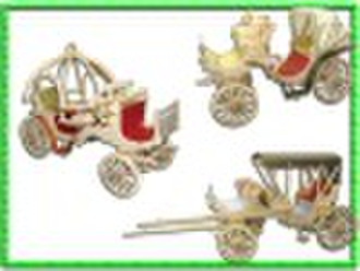 wooden puzzle - carriage