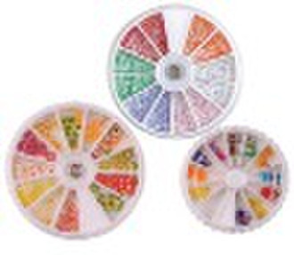 colorful nail decoration rhinestone diamond